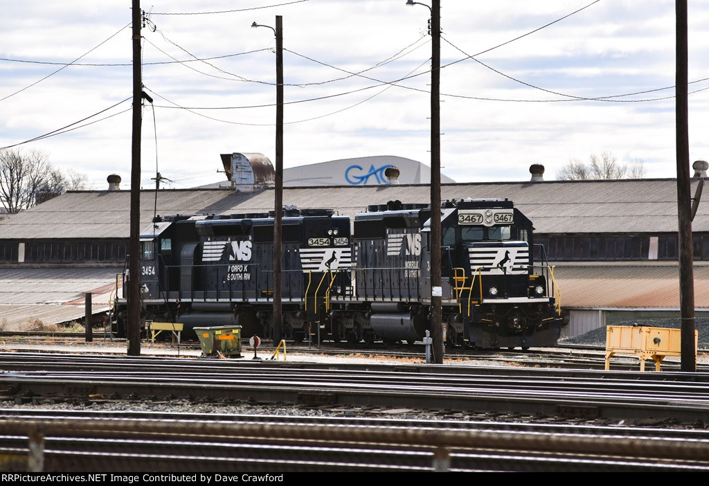 Parked in the Pomona Yard